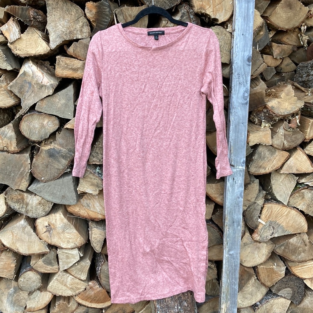 Banana Republic long dress with slit